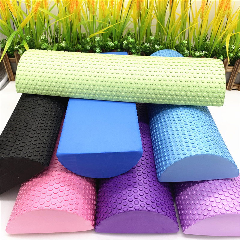 Yoga Blocks - 30/45 سنتيمتر نصف دائري إيفا تدليك