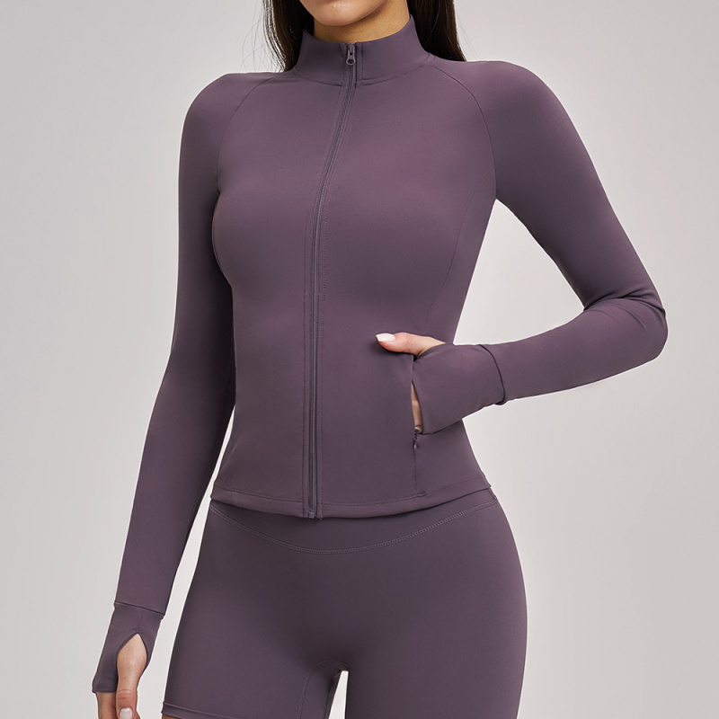 Yoga Fitness Up - ملابس يوغا ربيعية للنساء، سترة رياضية