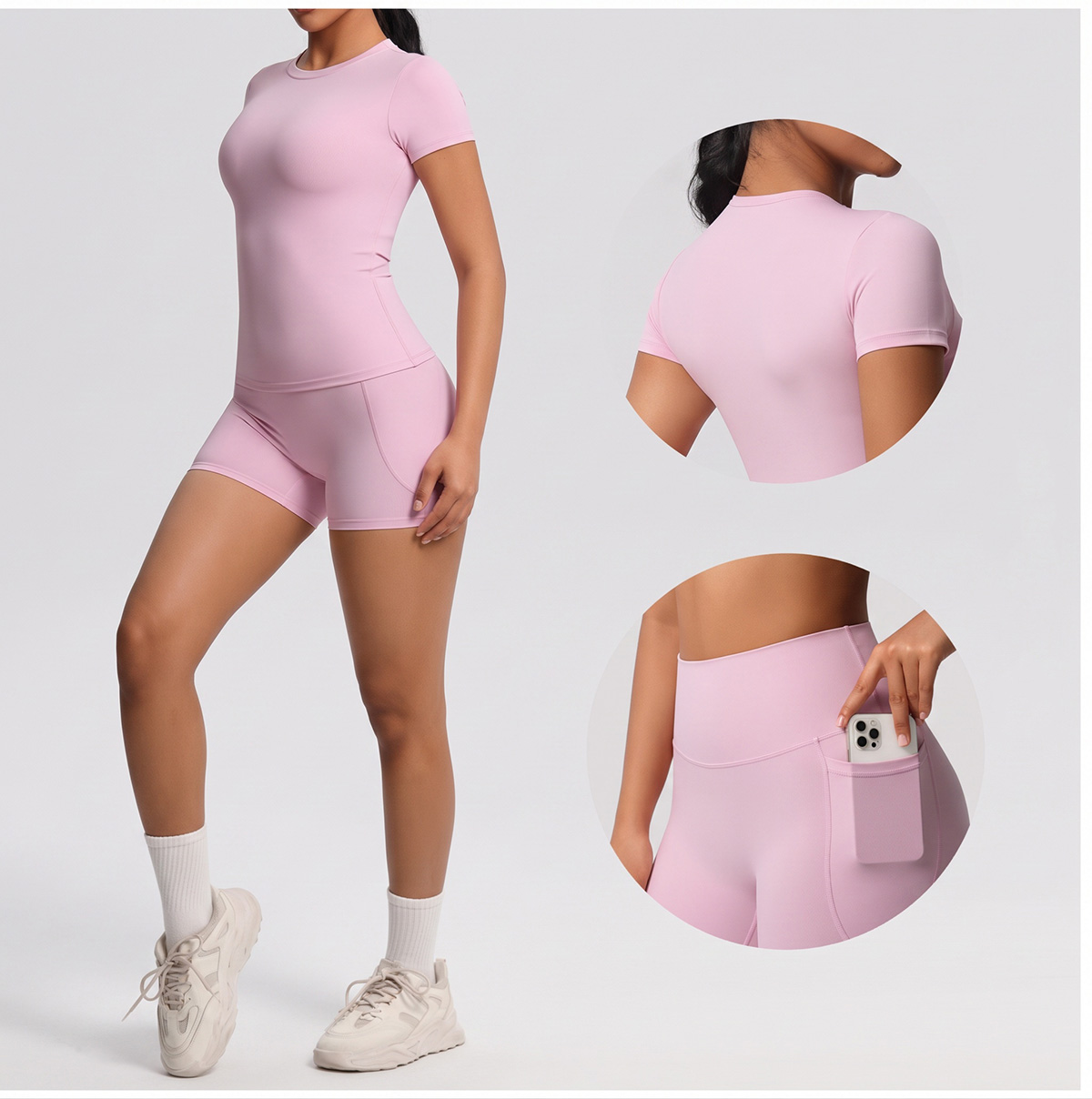 طقم يوجا جيب للنساء سريع الجفا - مراجعة Yoga Fitness Set وسعره