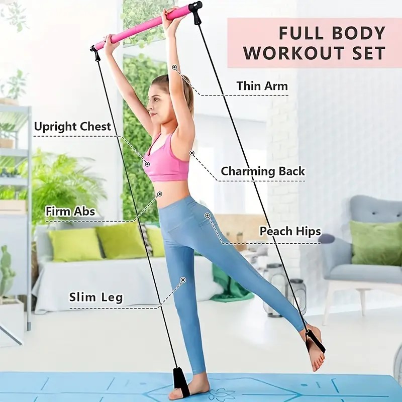 قضيب بيلاتس متعدد الوظائف، قضي - مراجعة Yoga Fitness Board وسعره