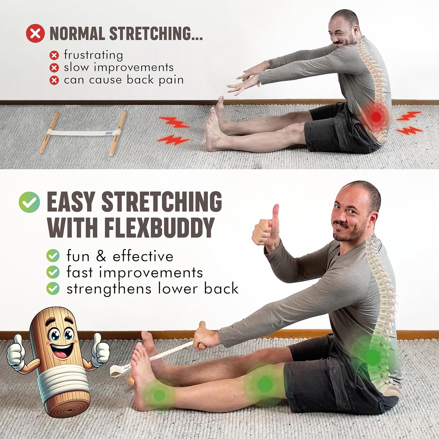 جهاز تمديد عضلات الفخذ قابل لل - مراجعة Fitness Of Yoga وسعره