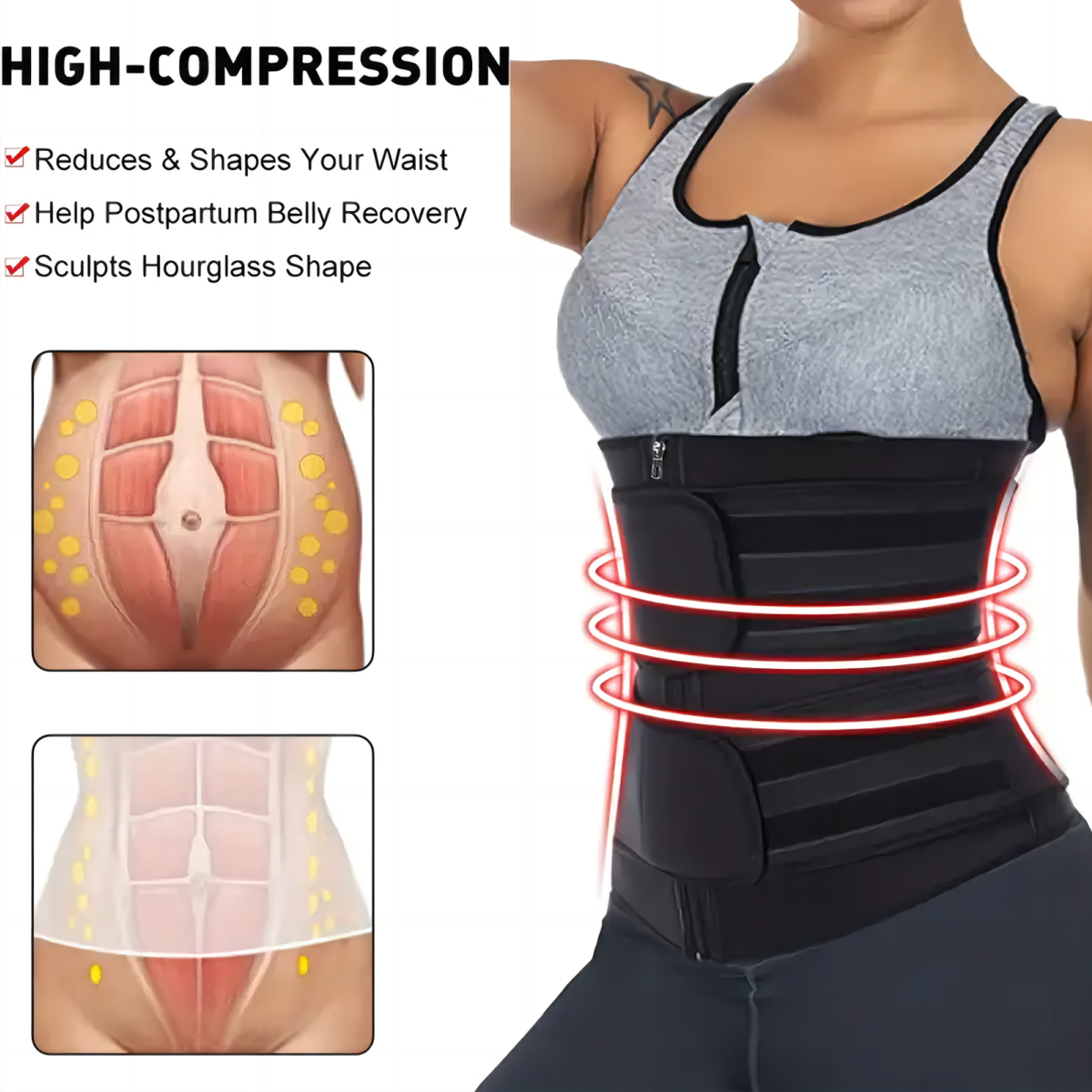 حزام تدريب الخصر للنساء بحزام  - مراجعة Weight Lifting Belt وسعره