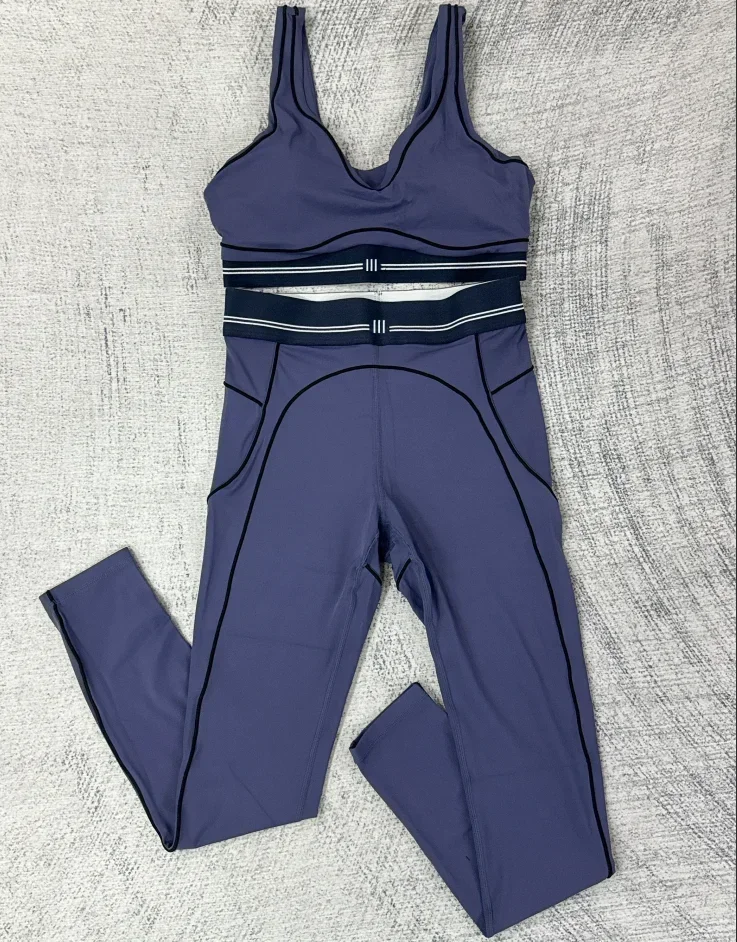 طقم رياضي نسائي من قطعتين (توب - مراجعة Yoga Fitness Set وسعره
