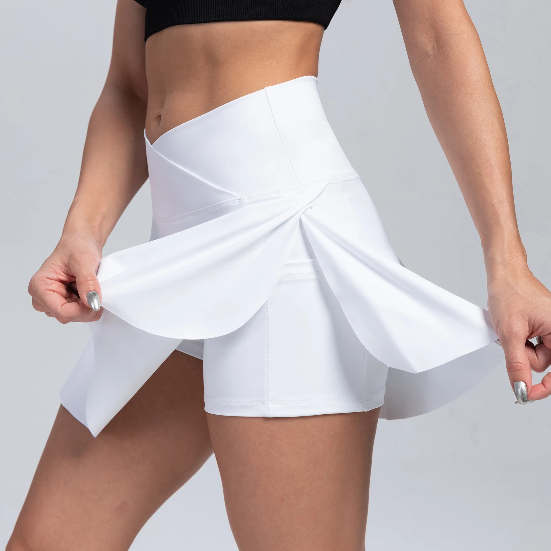 ملابس تنس للنساء، تنورة رياضية - مراجعة Yoga Fitness Dress وسعره